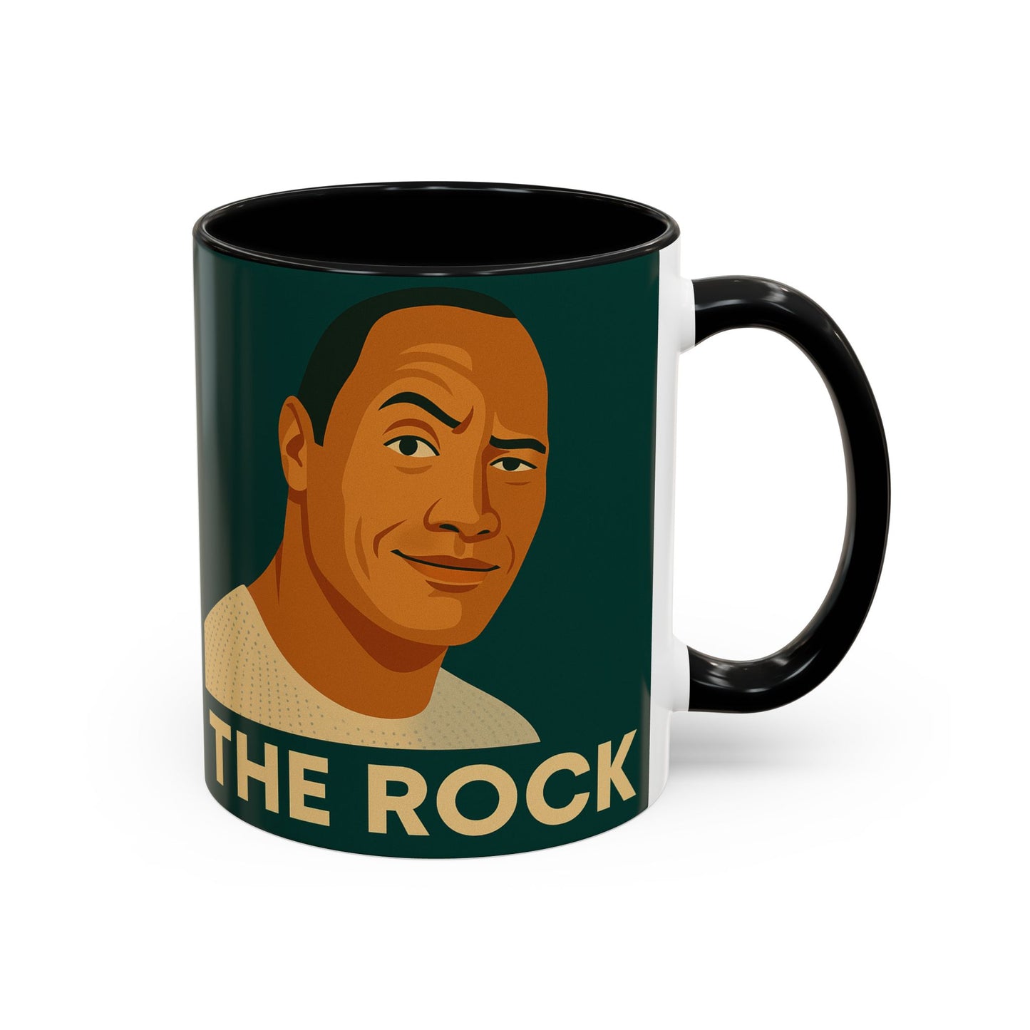 The Rock Coffee Mug, Fun Gift for Fans, Unique Home Decor, Inspirational Drinkware, Collector's Item, Birthday or Holiday Gift