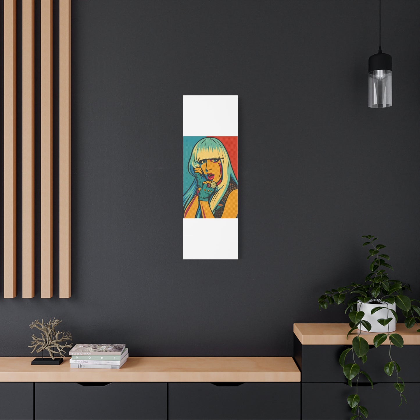 Lady G a g a Pop Art Canvas