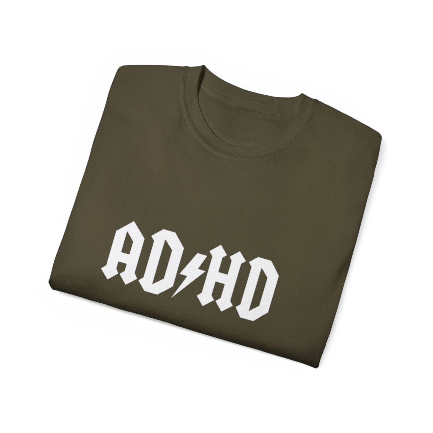 AD/HD White T-Shirt