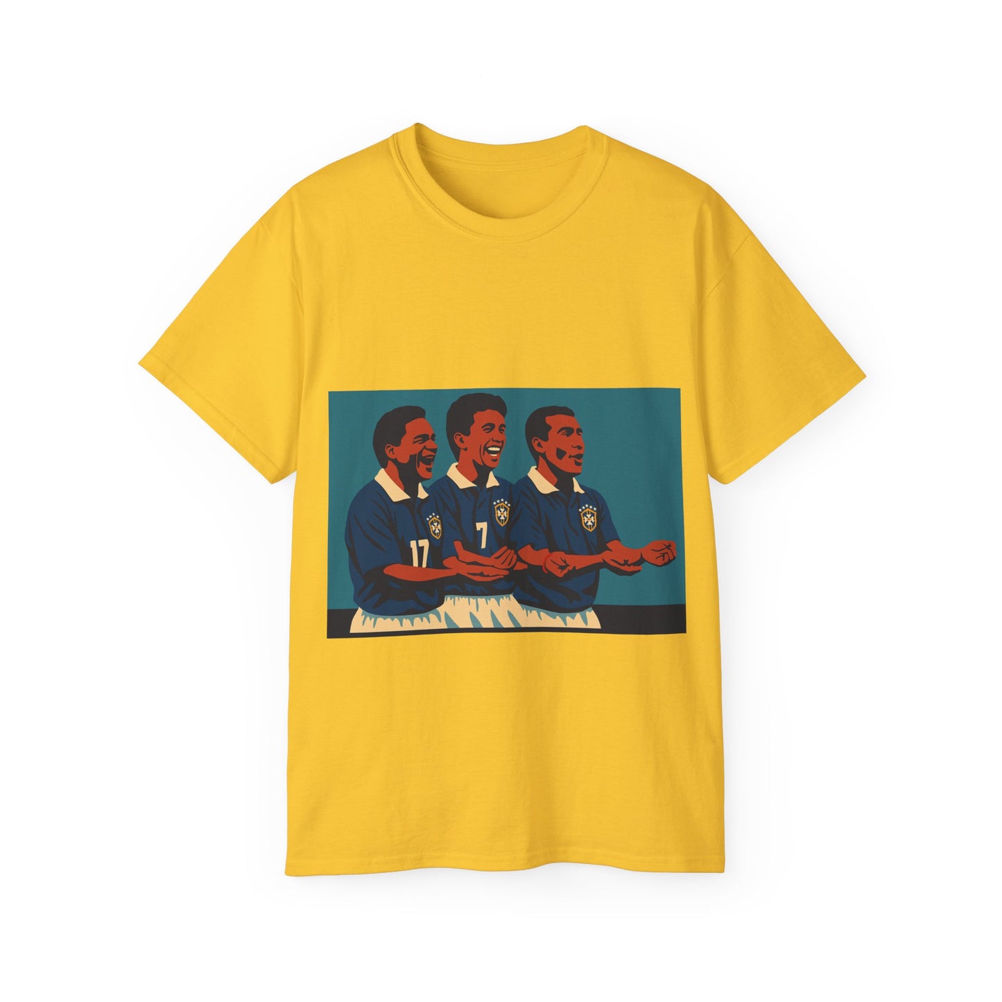 Rocking The Baby T-Shirt Brazil Players Bebeto Romario