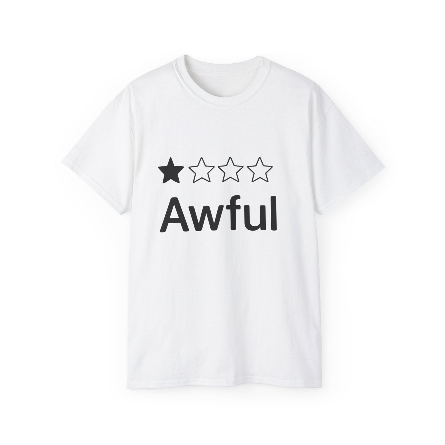 Awful Rating 1 Star Review T-Shirt