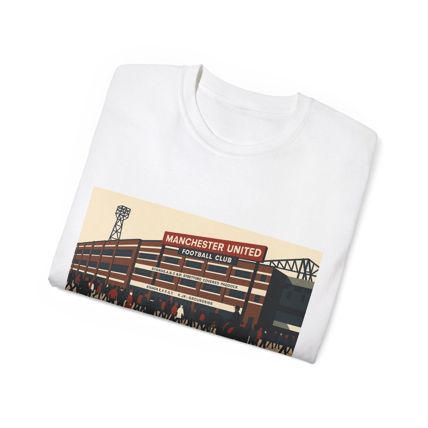 1980s Old Trafford Graphic Tee