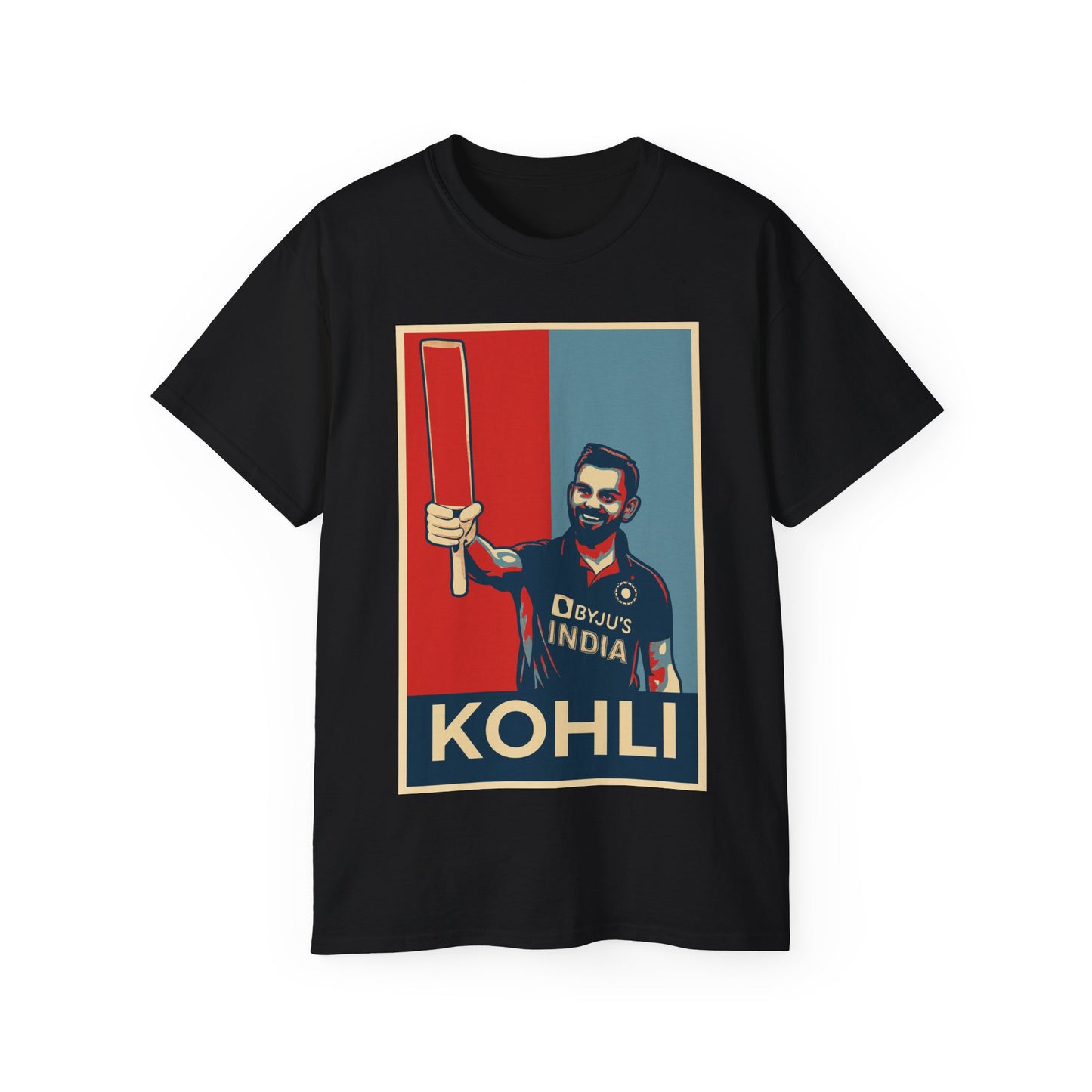 Virat Kohli Bat T-Shirt