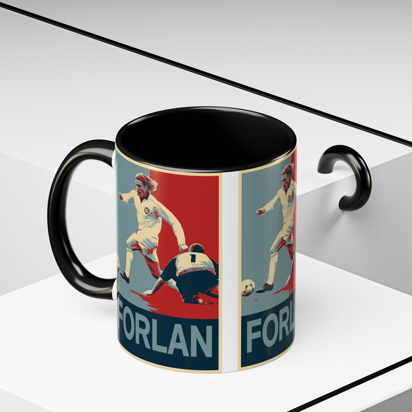 Diego Forlan Liverpool Goal Mug - Manchester United
