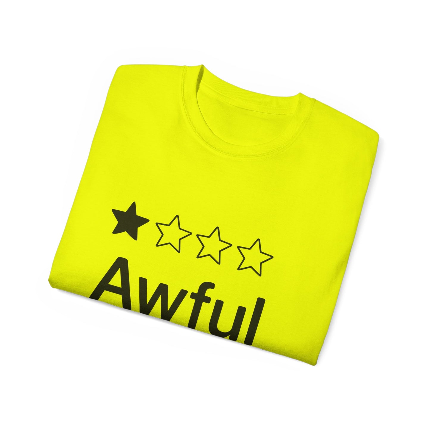Awful Rating 1 Star Review T-Shirt