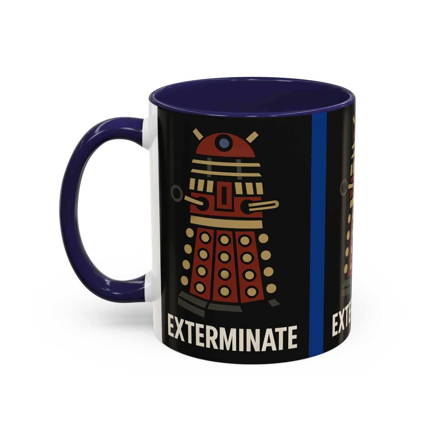 Dalek Exterminate Coffee Mug, Doctor Who Mug