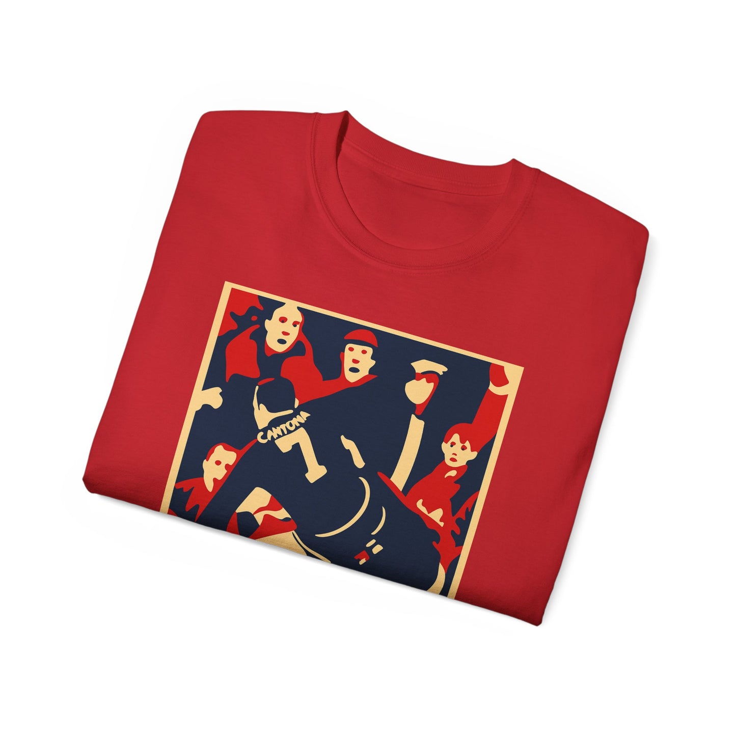 Eric Cantona Kung Fu Kick T-Shirt - Manchester United