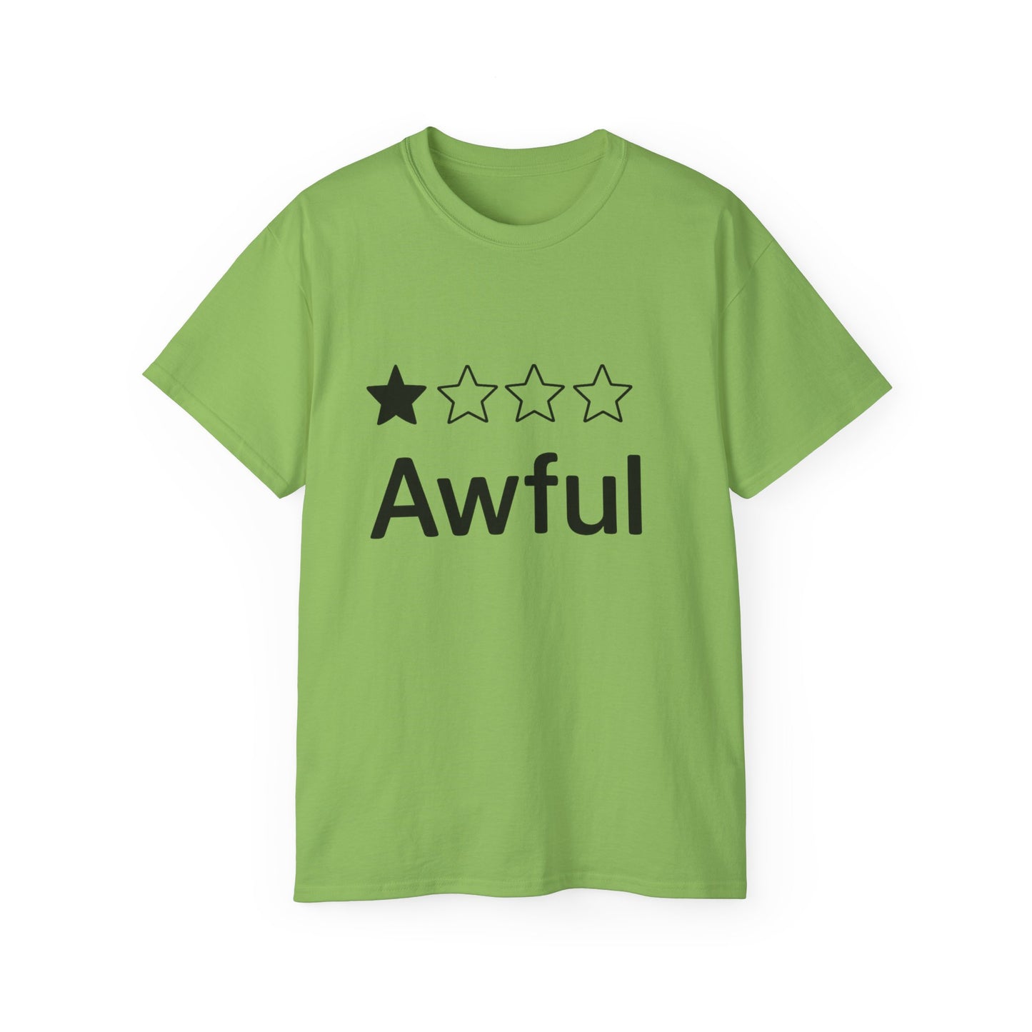 Awful Rating 1 Star Review T-Shirt
