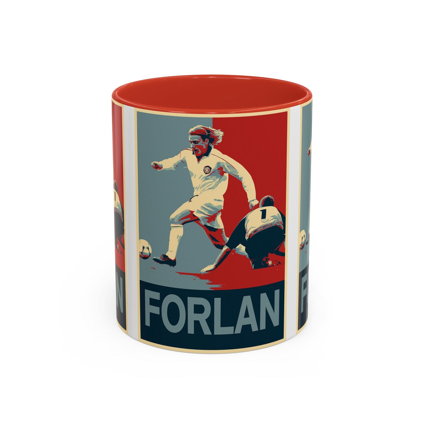 Diego Forlan Liverpool Goal Mug - Manchester United