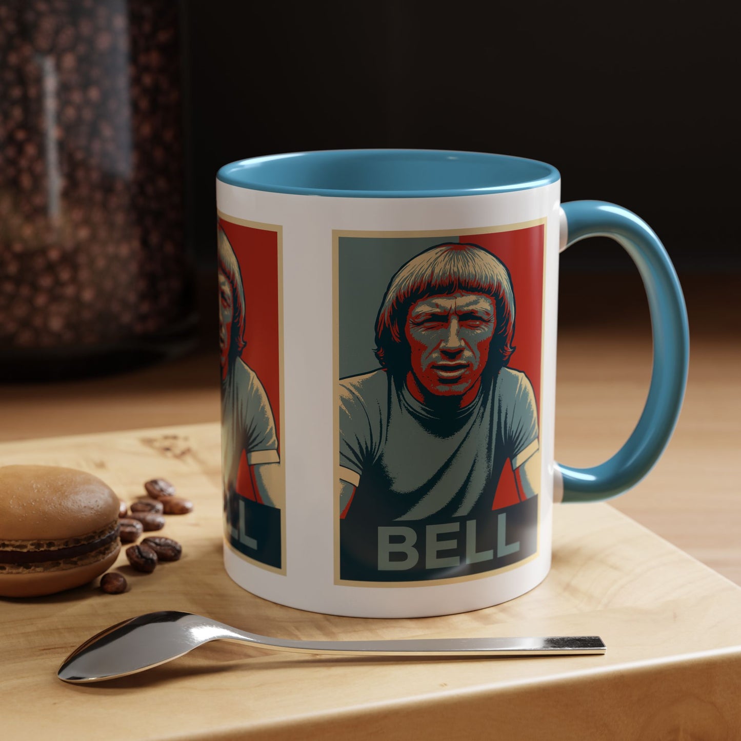 Colin Bell Hope Poster Mug - Manchester City