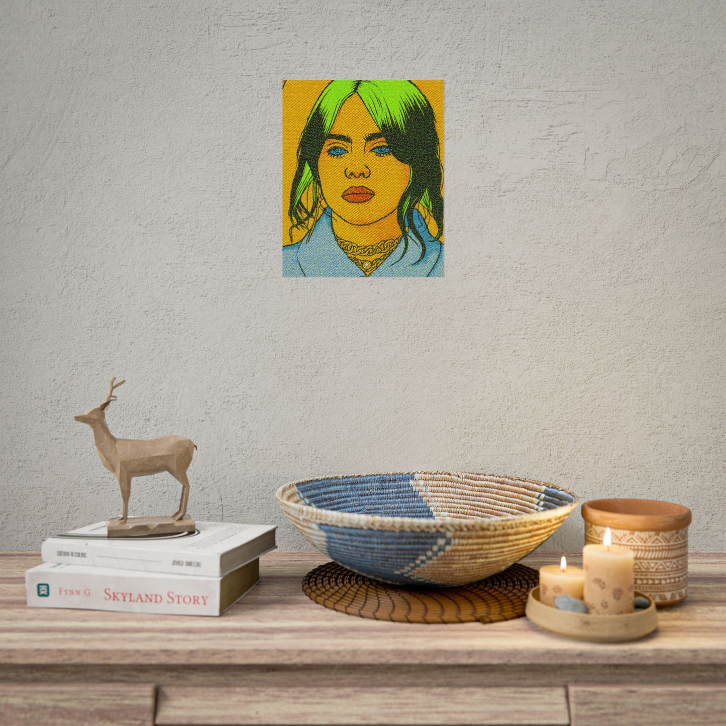 Billie Pop Art Poster