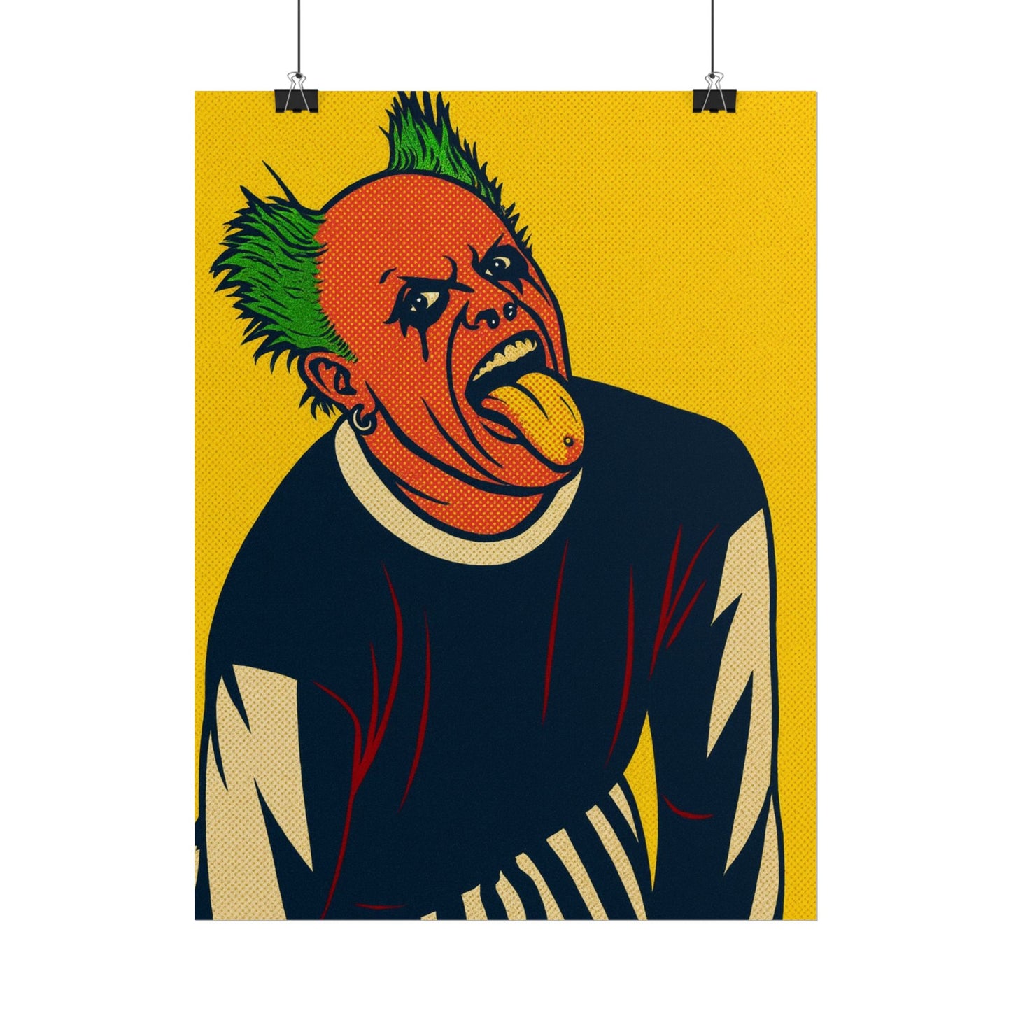 Keith Flint Prodigy Pop Art Poster