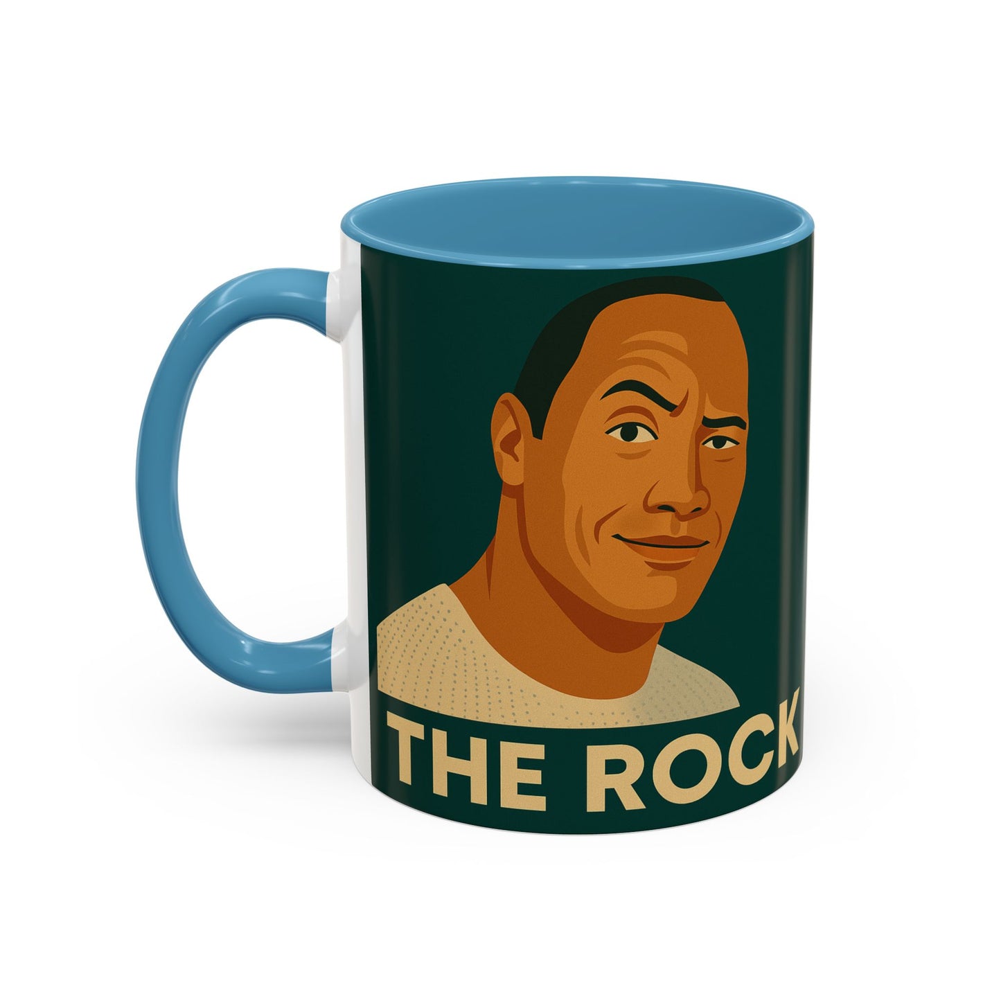 The Rock Coffee Mug, Fun Gift for Fans, Unique Home Decor, Inspirational Drinkware, Collector's Item, Birthday or Holiday Gift