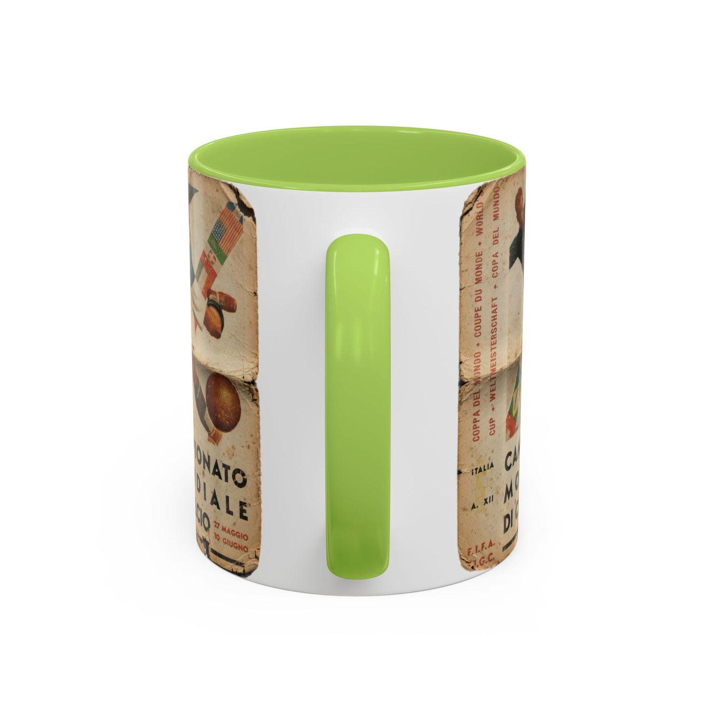 Italy 1934 World Cup Poster Coffee Mug (11, 15oz)