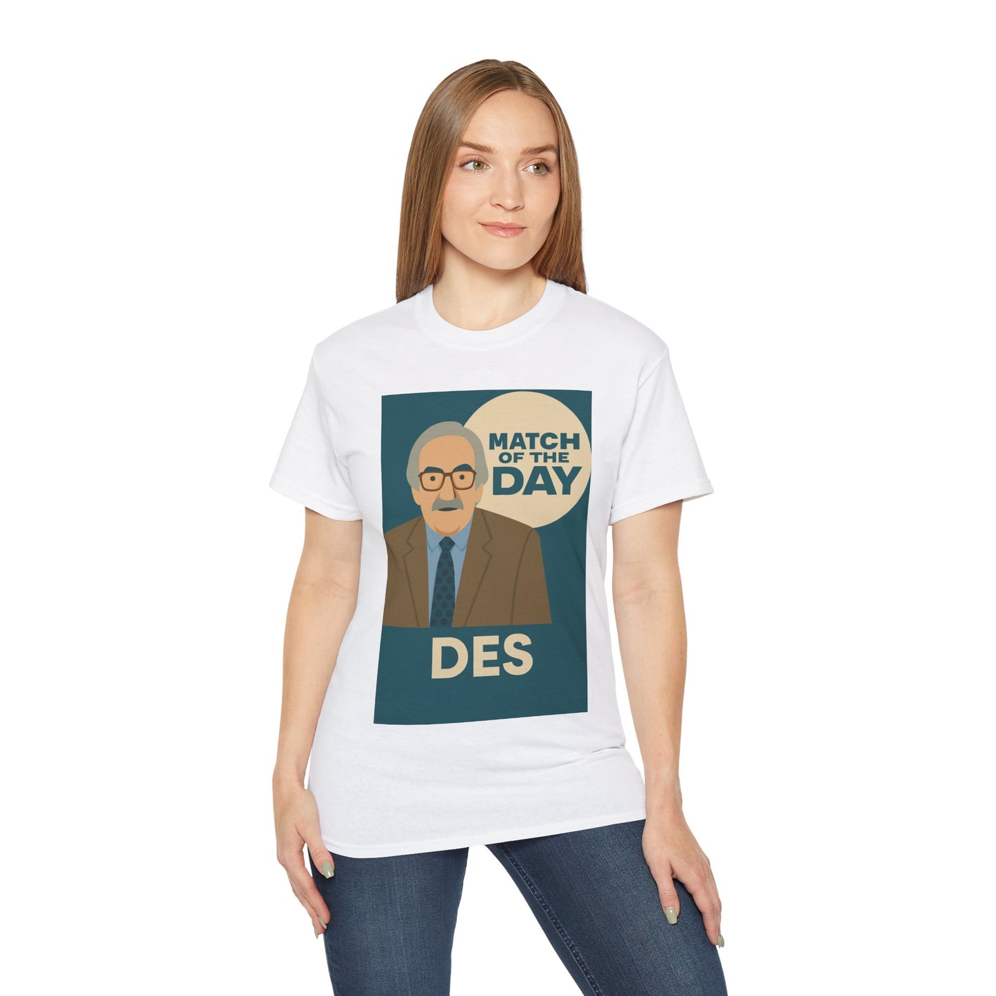 Des Lynam Match of the Day MOTD T-Shirt