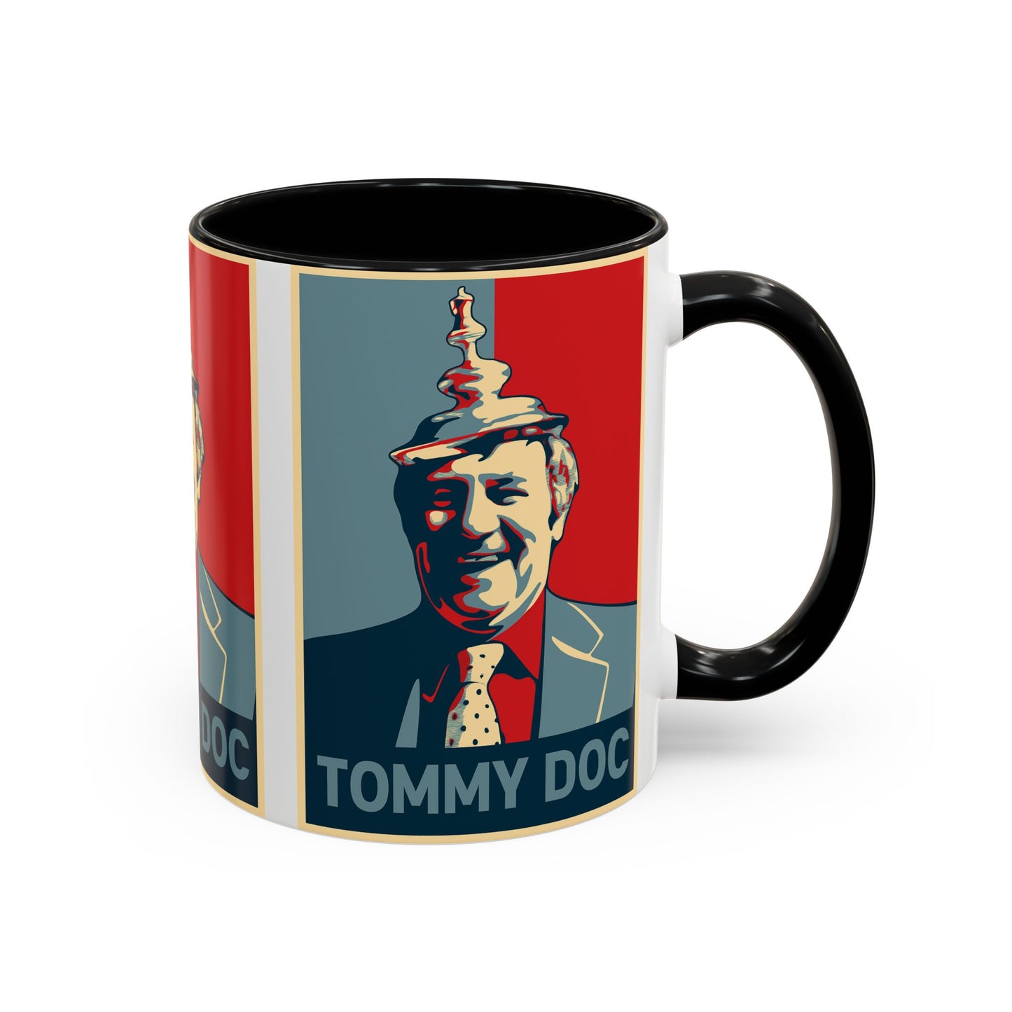 Tommy Docherty Hope Poster Mug - Manchester United