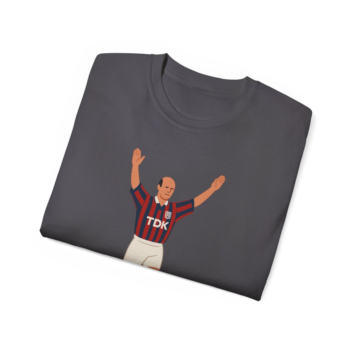 Attilio Lombardo Cartoon Subbuteo T-Shirt - Crystal Palace