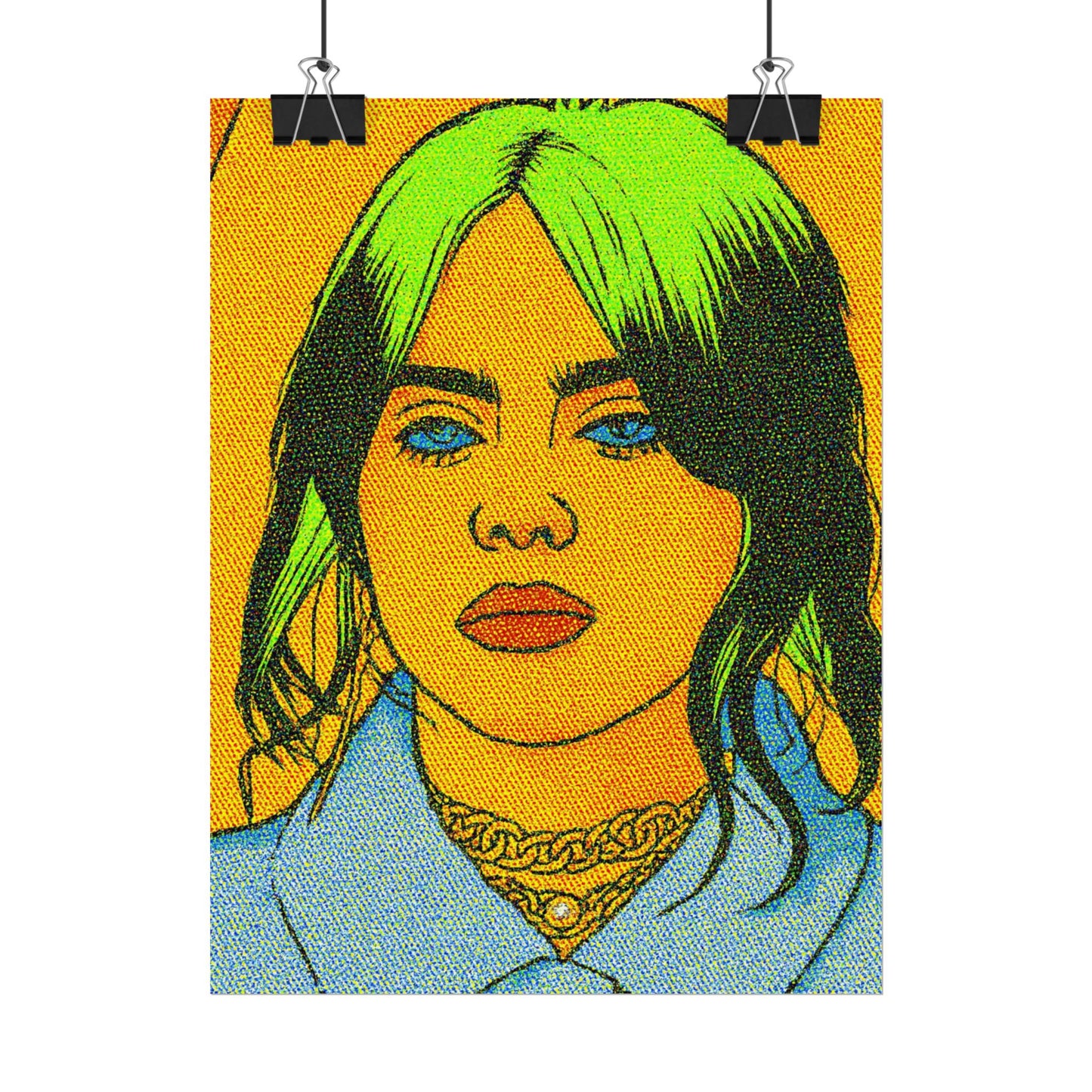 Billie Pop Art Poster
