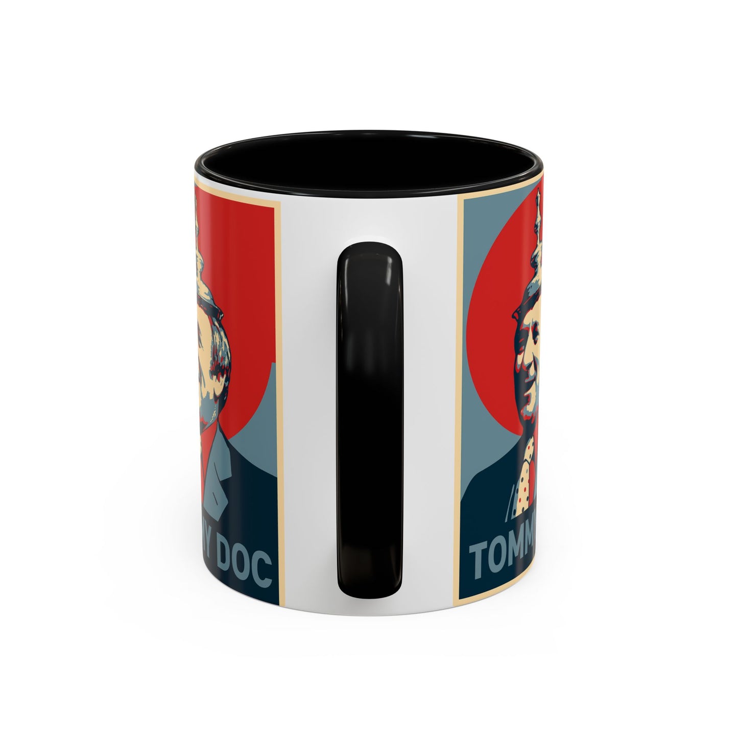 Tommy Docherty Hope Poster Mug - Manchester United
