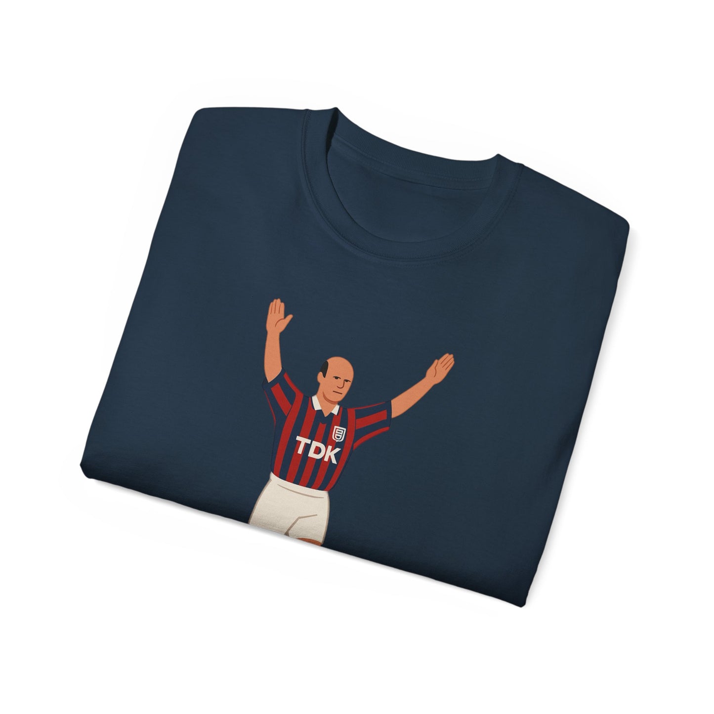 Attilio Lombardo Cartoon Subbuteo T-Shirt - Crystal Palace