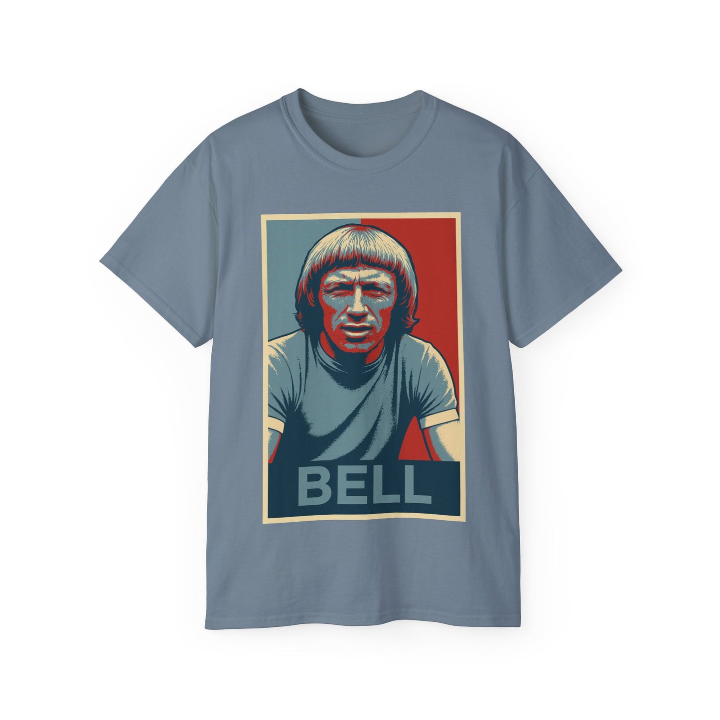Colin Bell Hope Poster T-Shirt - Manchester City