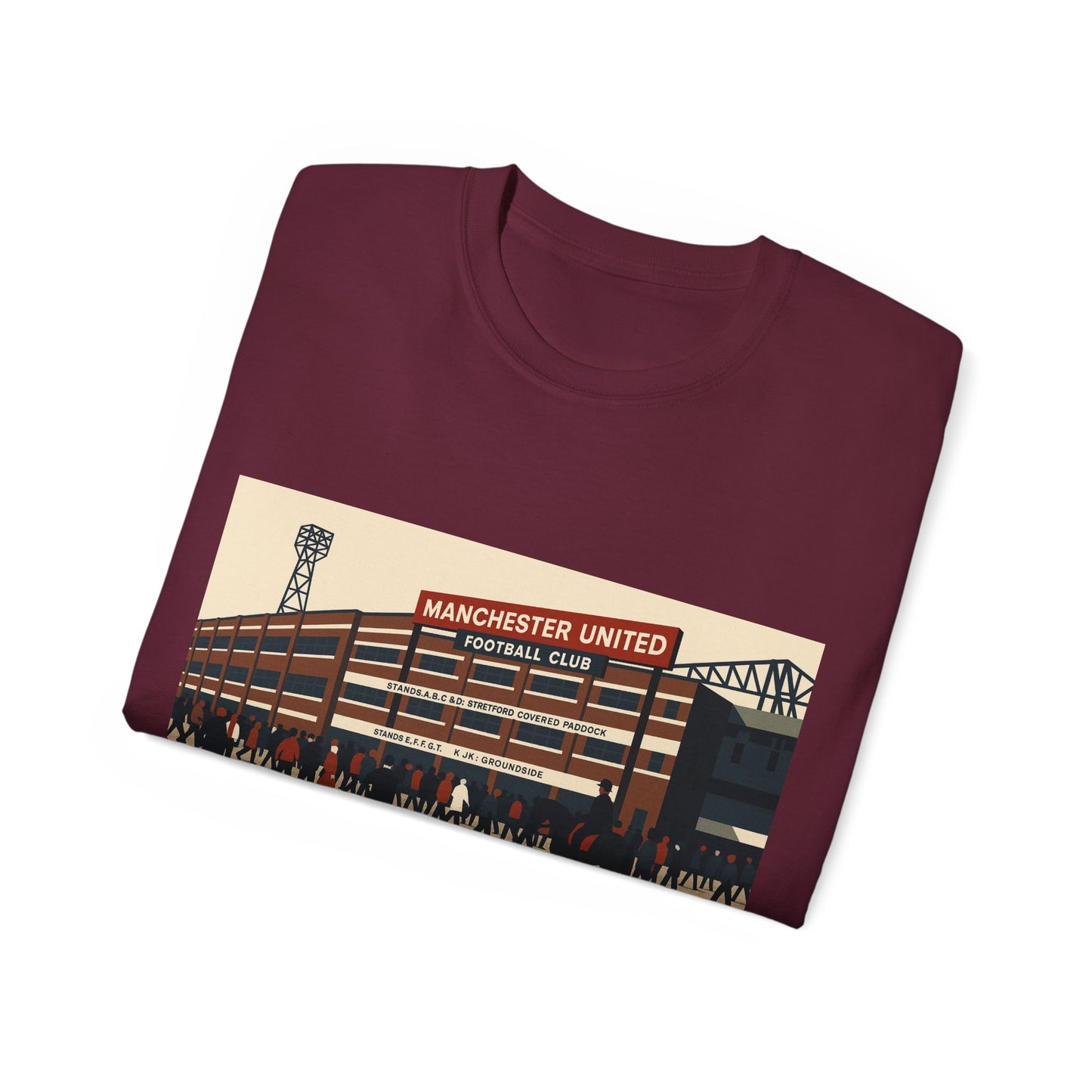 1980s Old Trafford Graphic Tee