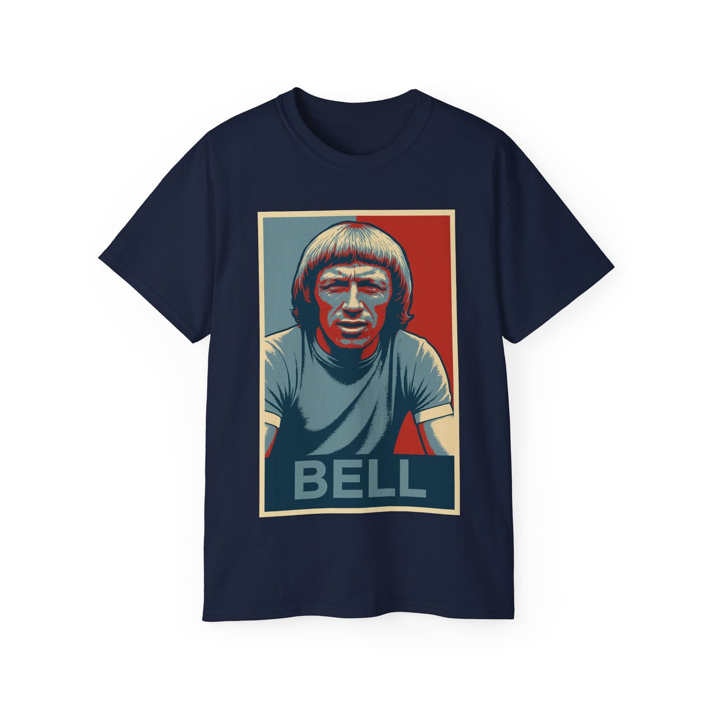 Colin Bell Hope Poster T-Shirt - Manchester City