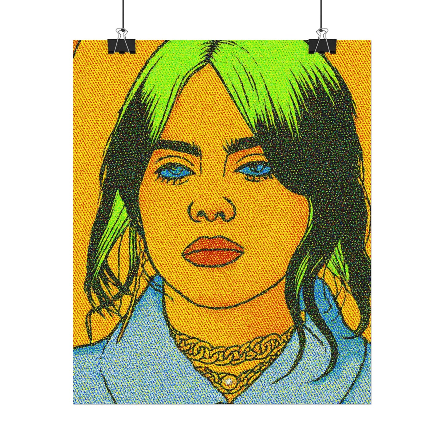 Billie Pop Art Poster