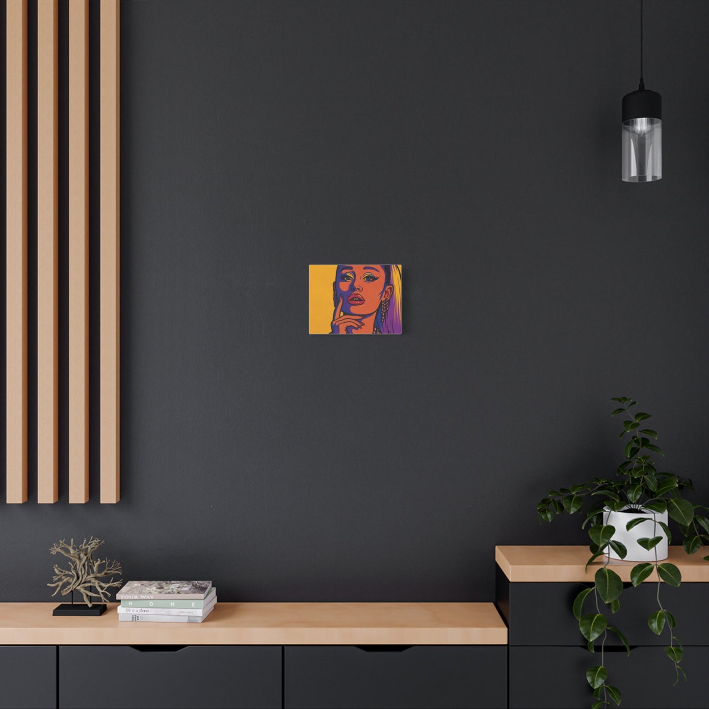 A r i a na Grande Pop Art Canvas