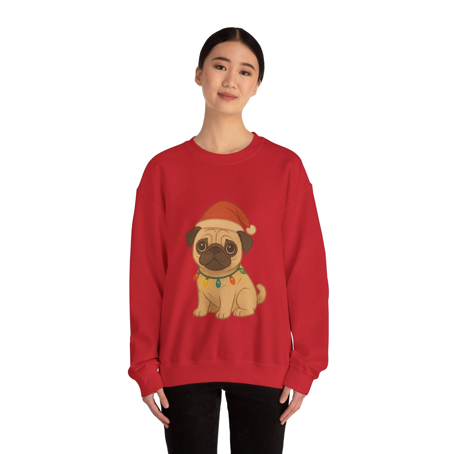 Christmas Pug Puppy Jumper