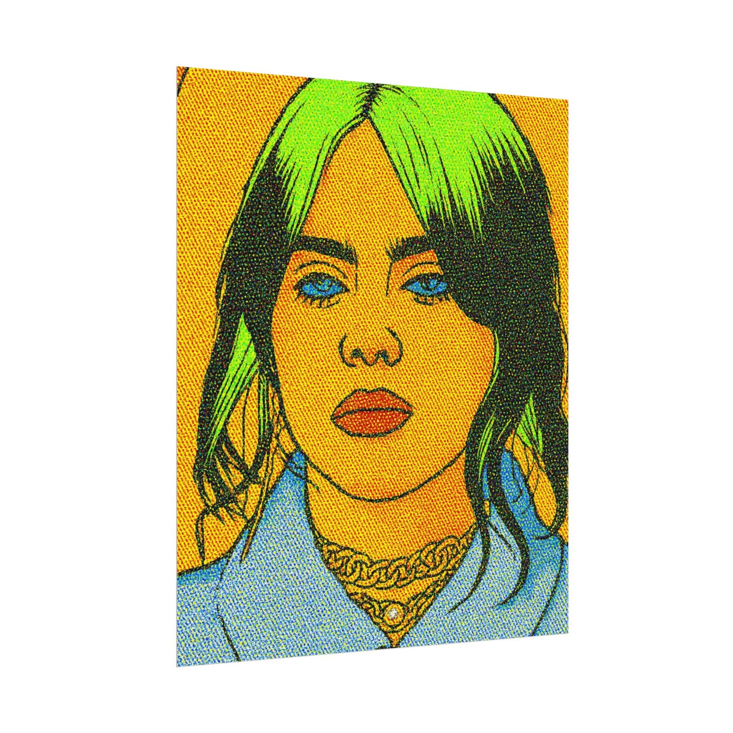 Billie Pop Art Poster