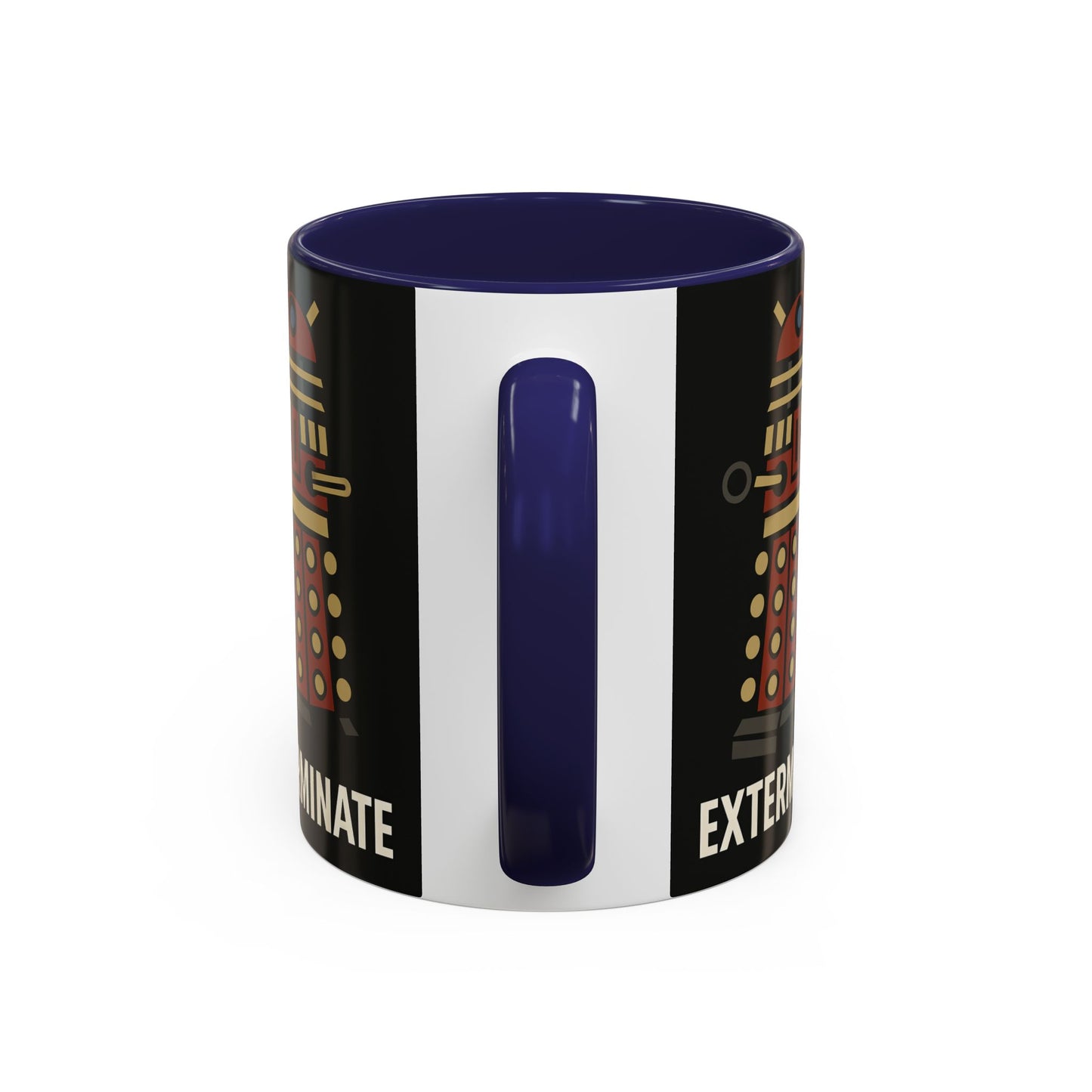 Dalek Exterminate Coffee Mug, Doctor Who Mug