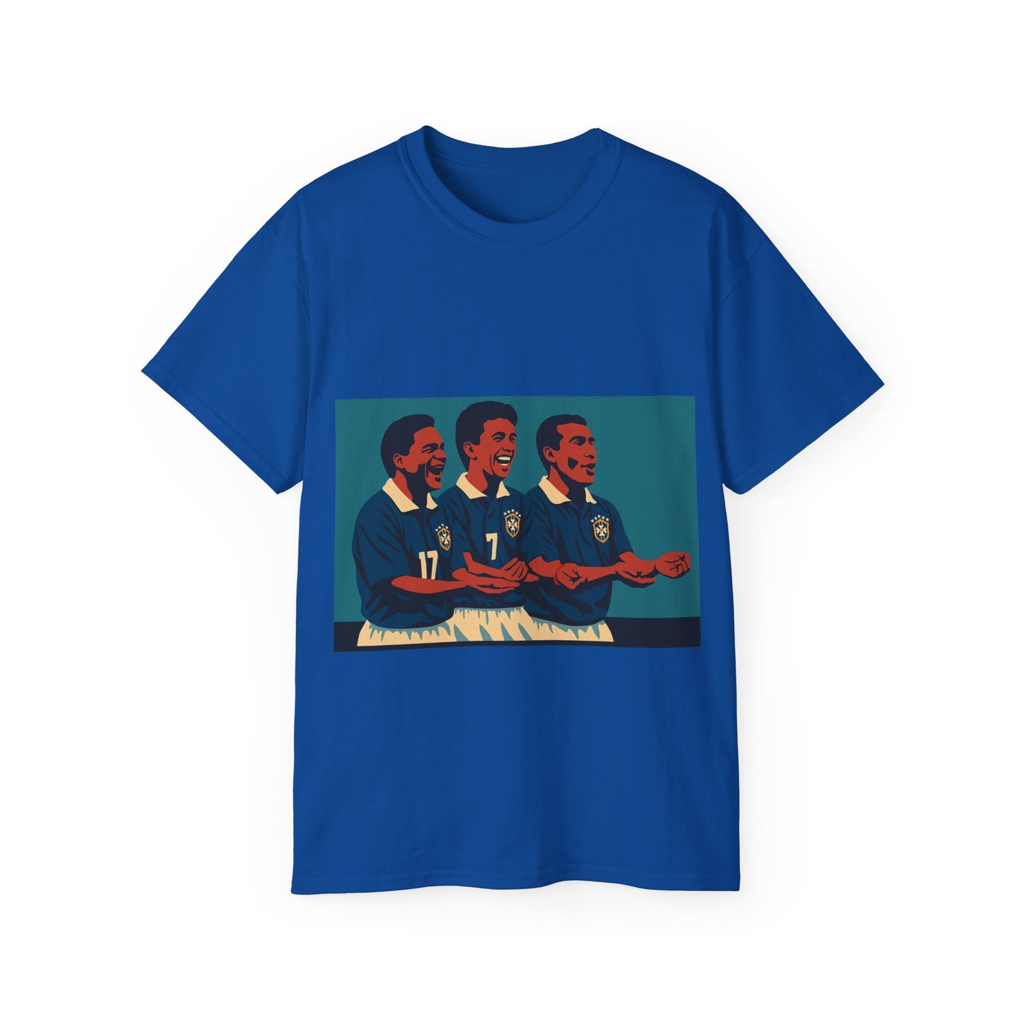 Rocking The Baby T-Shirt Brazil Players Bebeto Romario