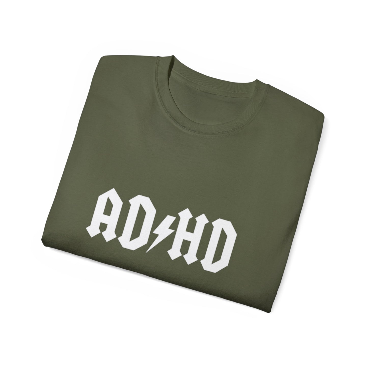 AD/HD White T-Shirt