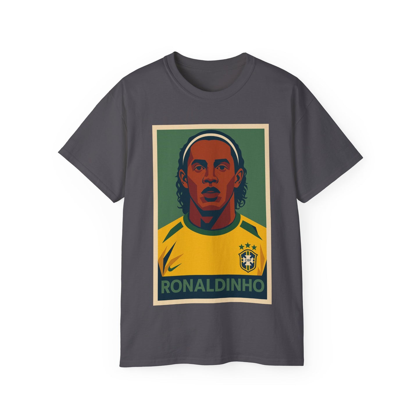 Ronaldinho Poster T-Shirt - Brazil