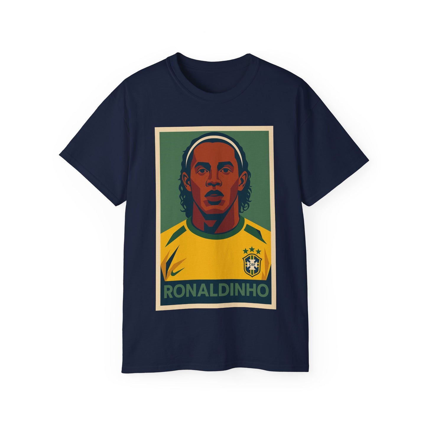 Ronaldinho Poster T-Shirt - Brazil