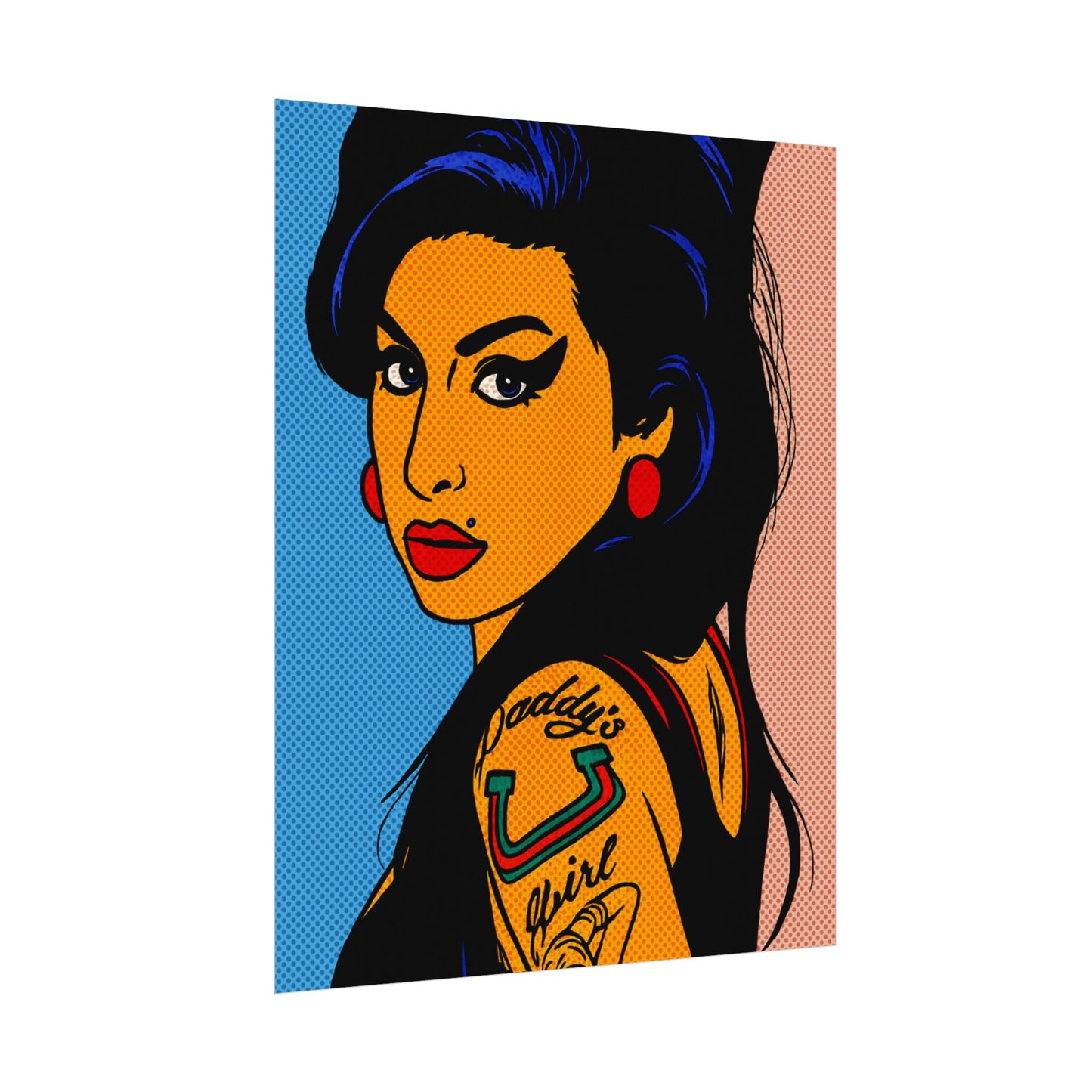 Amy Winehouse Pop Art Poster