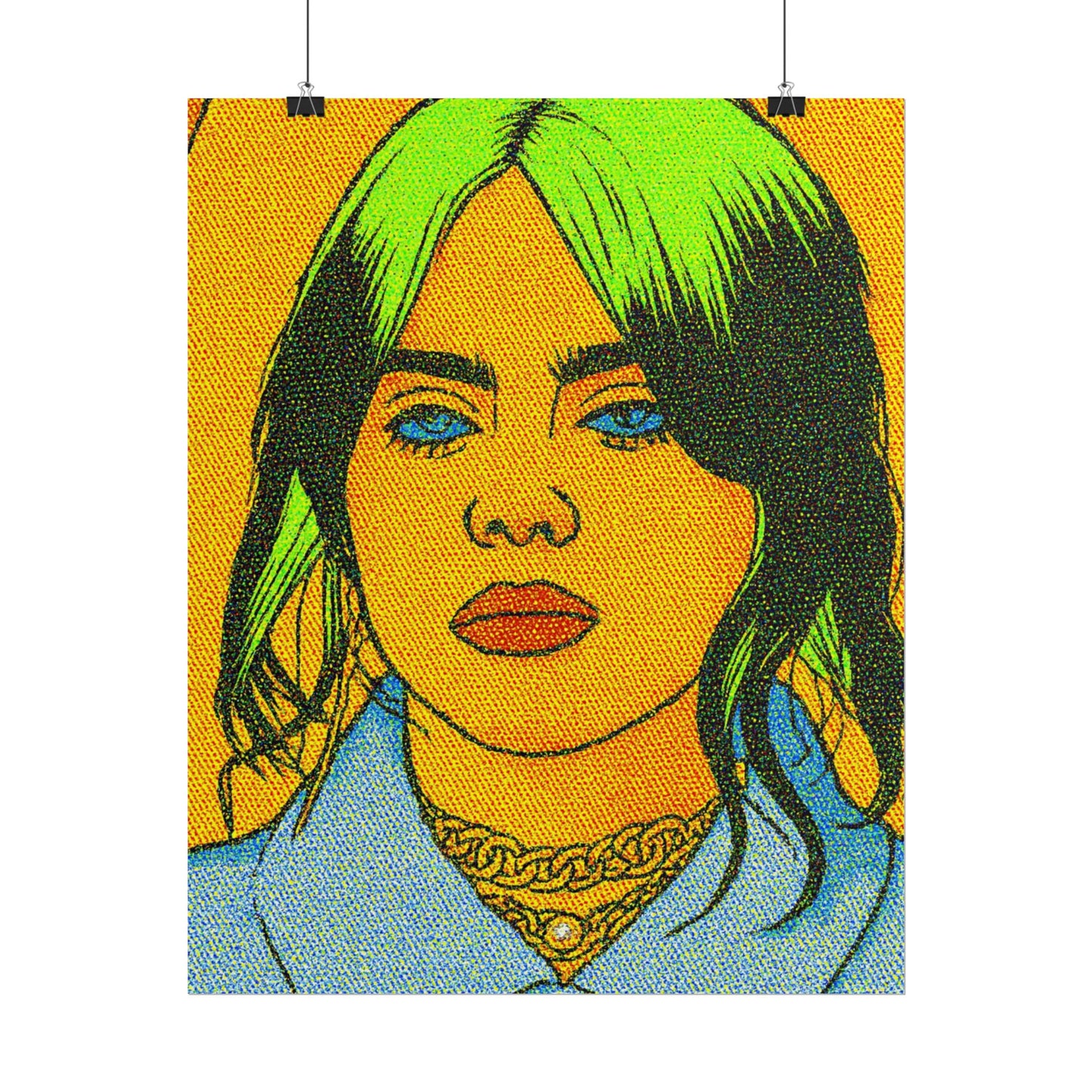 Billie Pop Art Poster