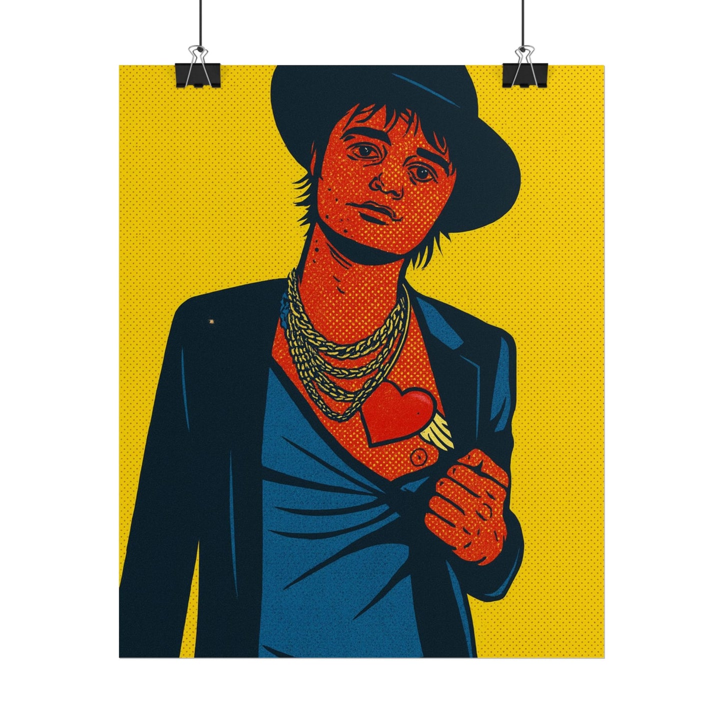 Pete Doherty Pop Art Poster
