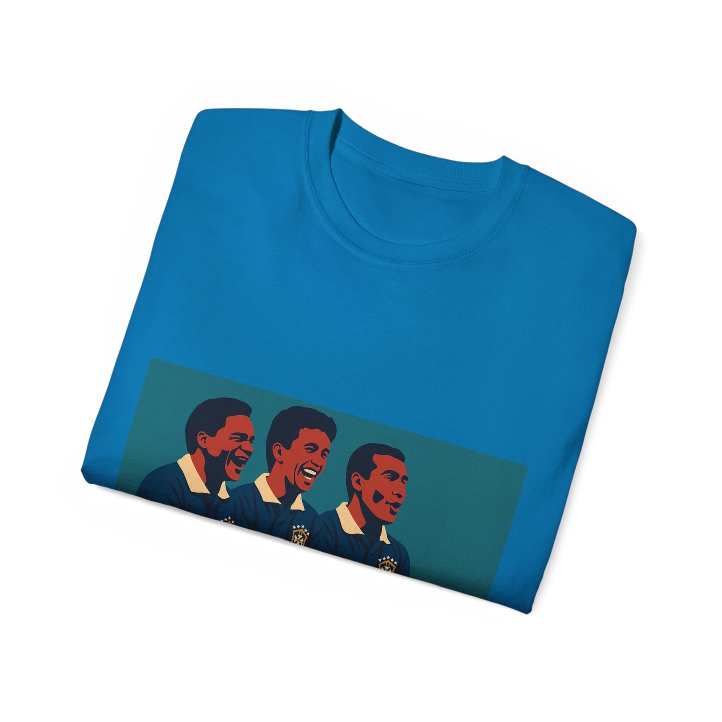 Rocking The Baby T-Shirt Brazil Players Bebeto Romario