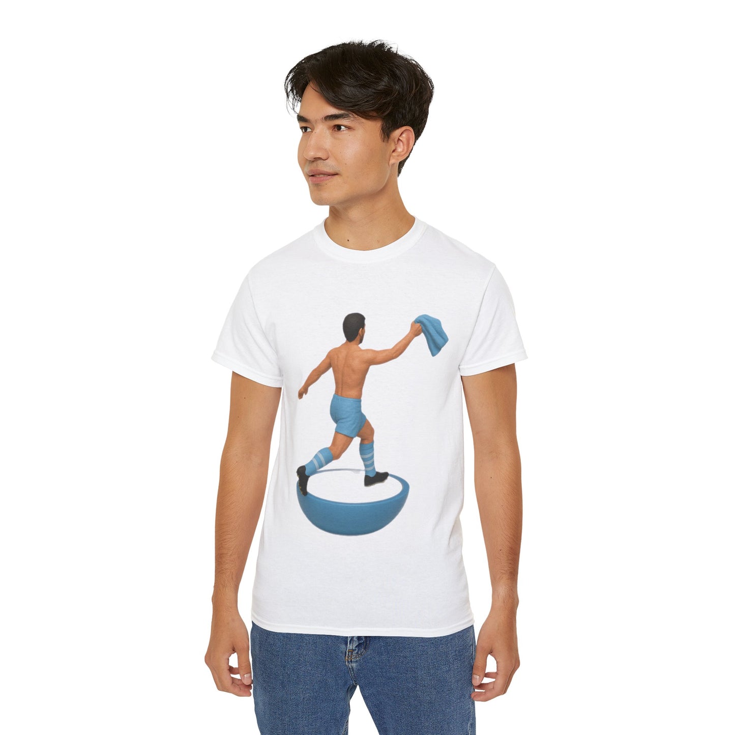 Sergio Aguero Subbuteo T-Shirt - Manchester City
