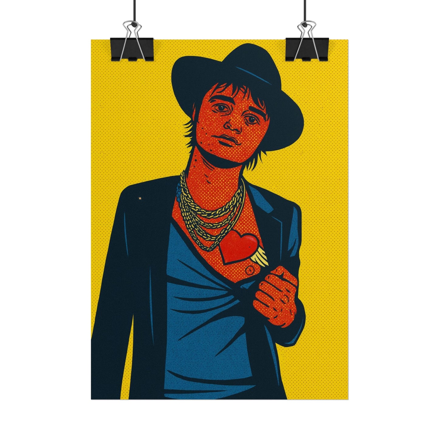 Pete Doherty Pop Art Poster