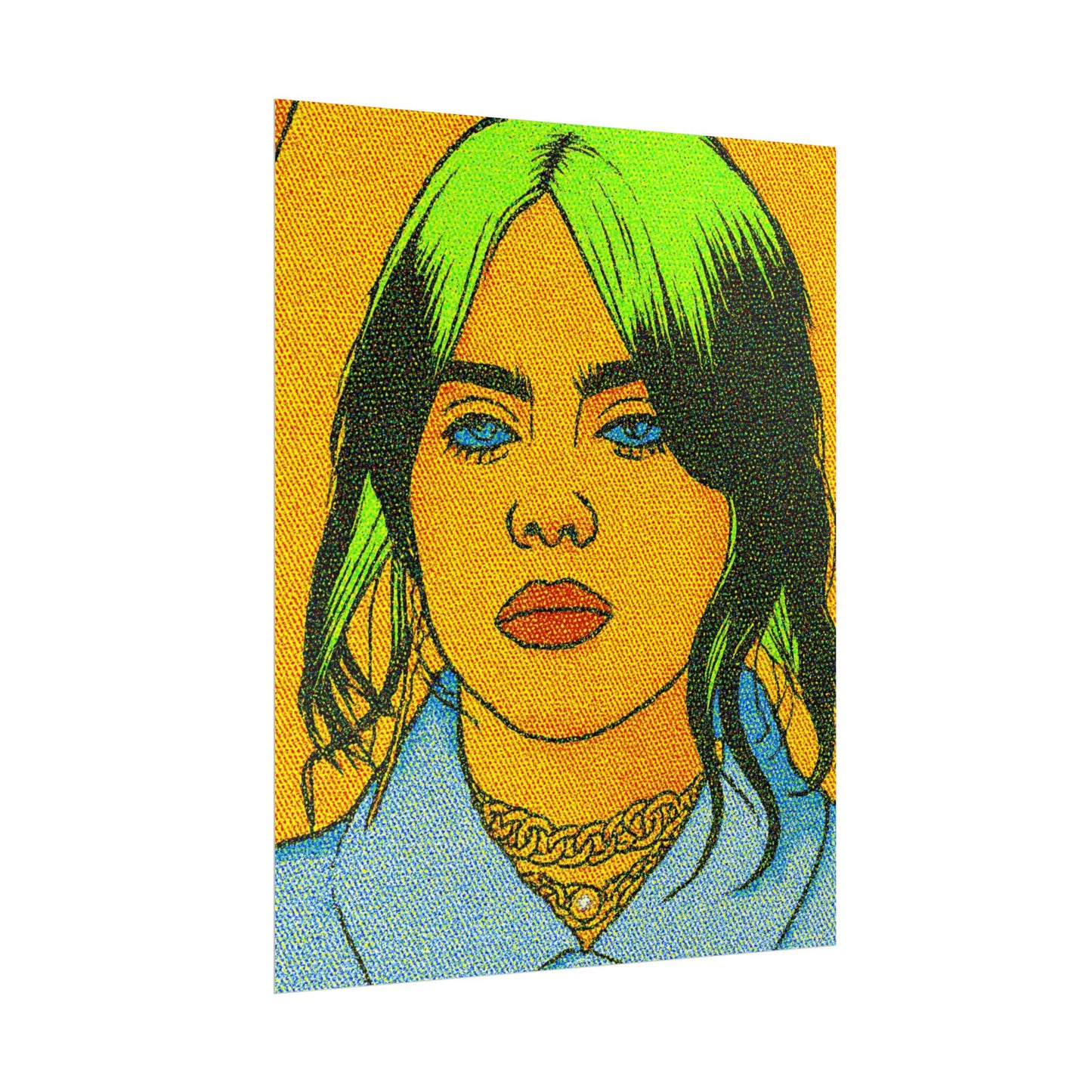 Billie Pop Art Poster