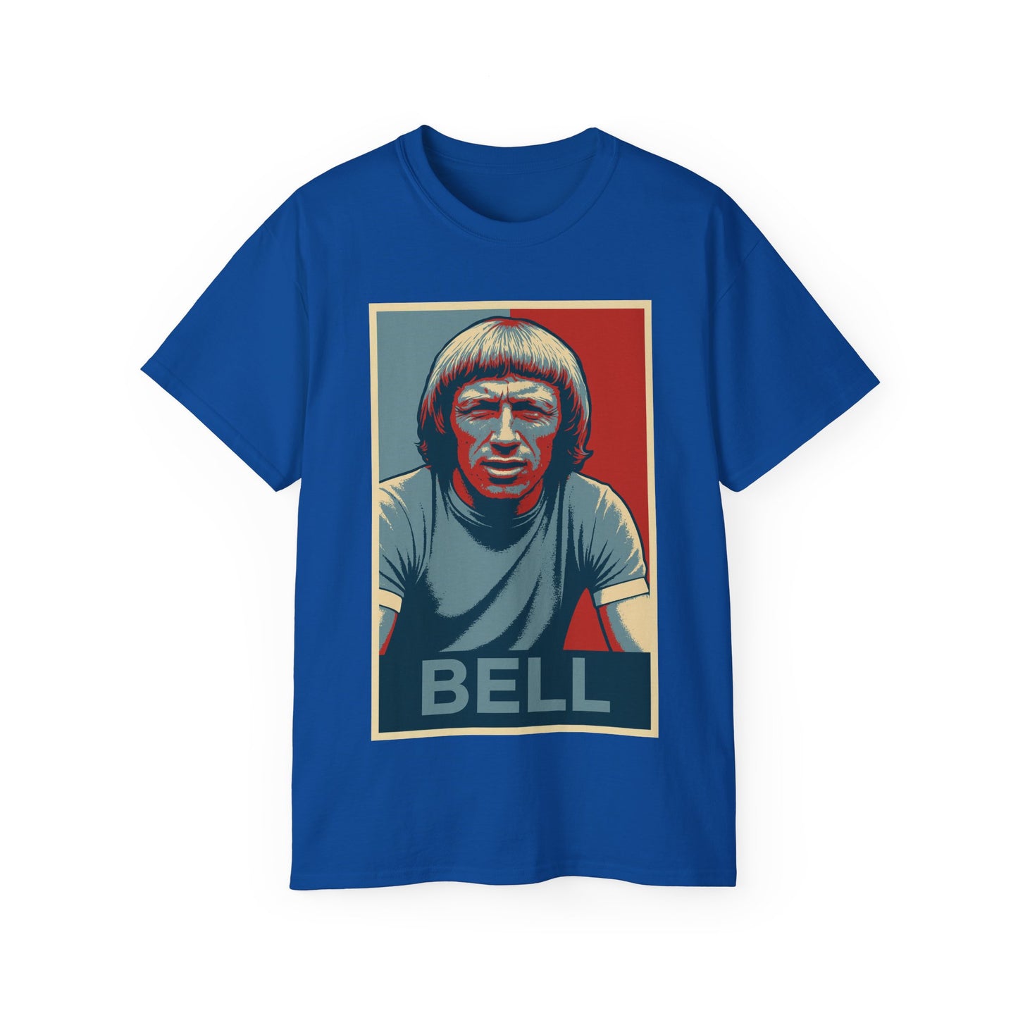 Colin Bell Hope Poster T-Shirt - Manchester City