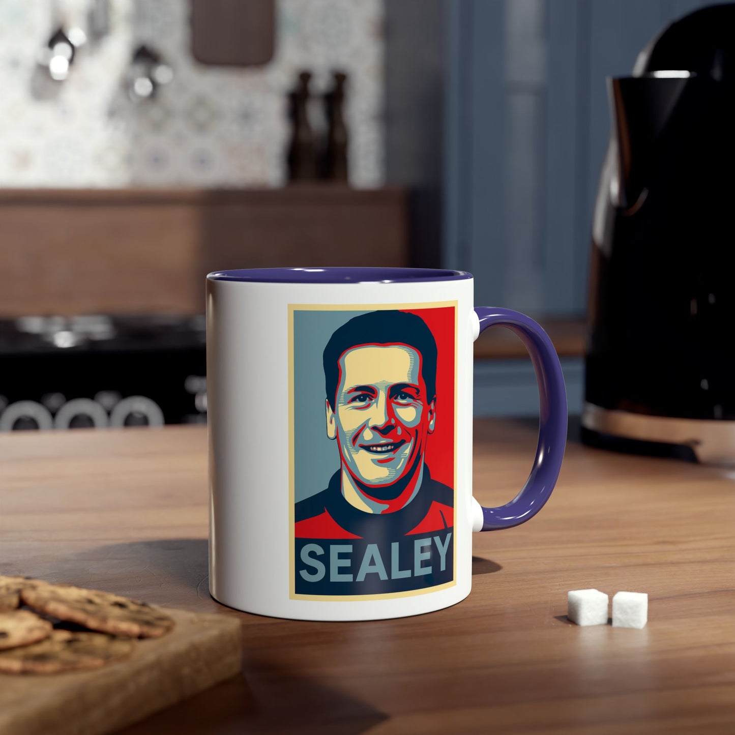 Les Sealey Hope Poster Mug - Manchester United