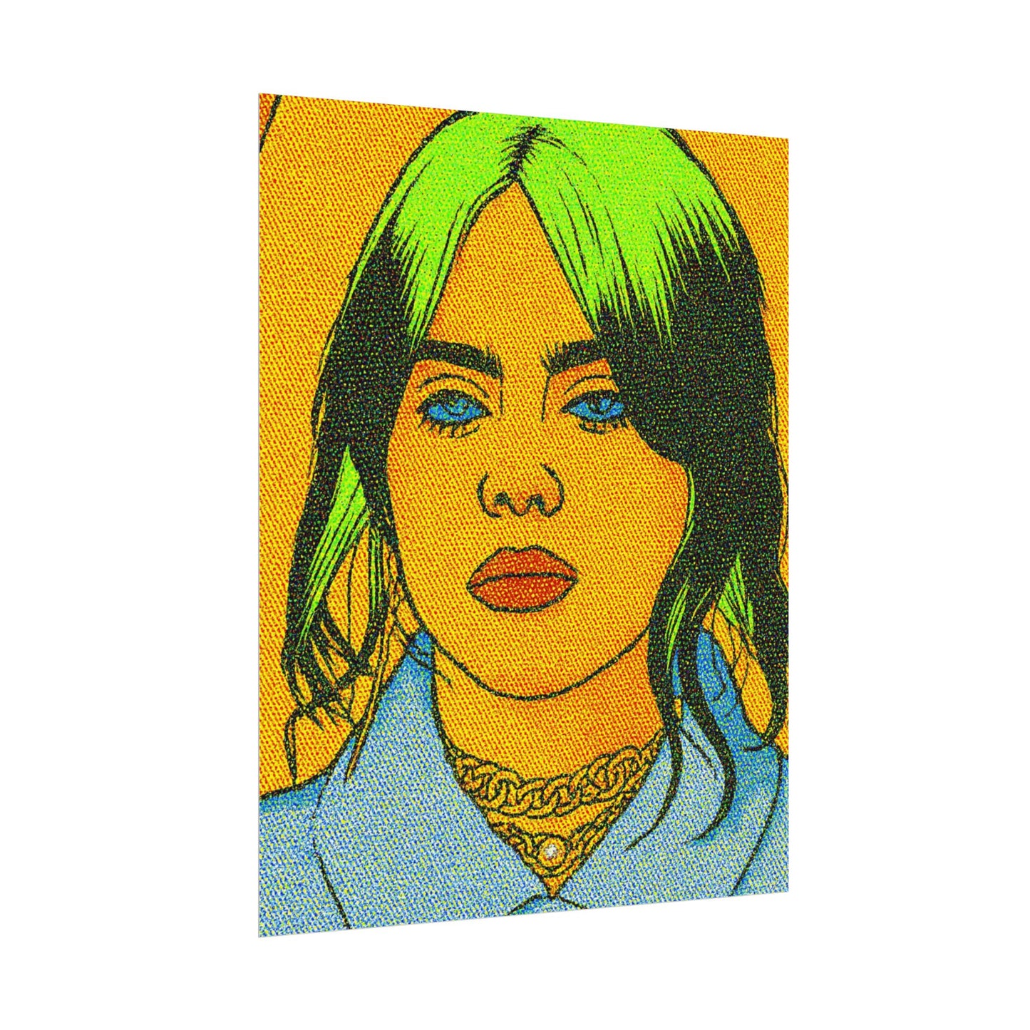 Billie Pop Art Poster