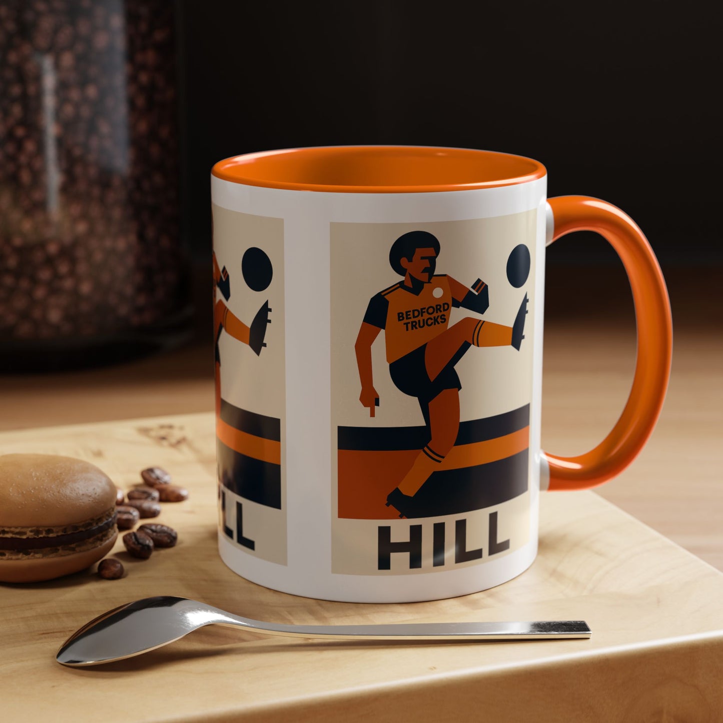 Ricky Hill Poster Mug - Luton Town