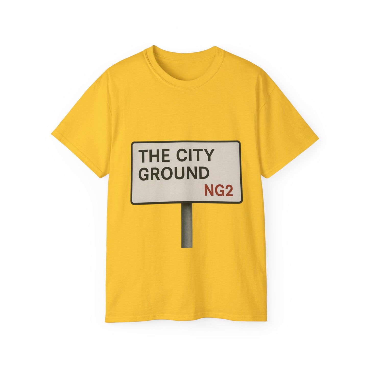 The City Ground Nottingham Forest Road Sign T-Shirt
