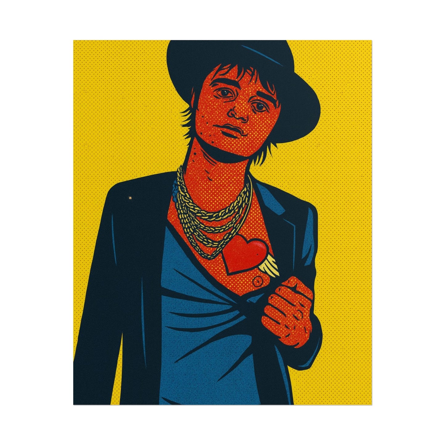 Pete Doherty Pop Art Poster