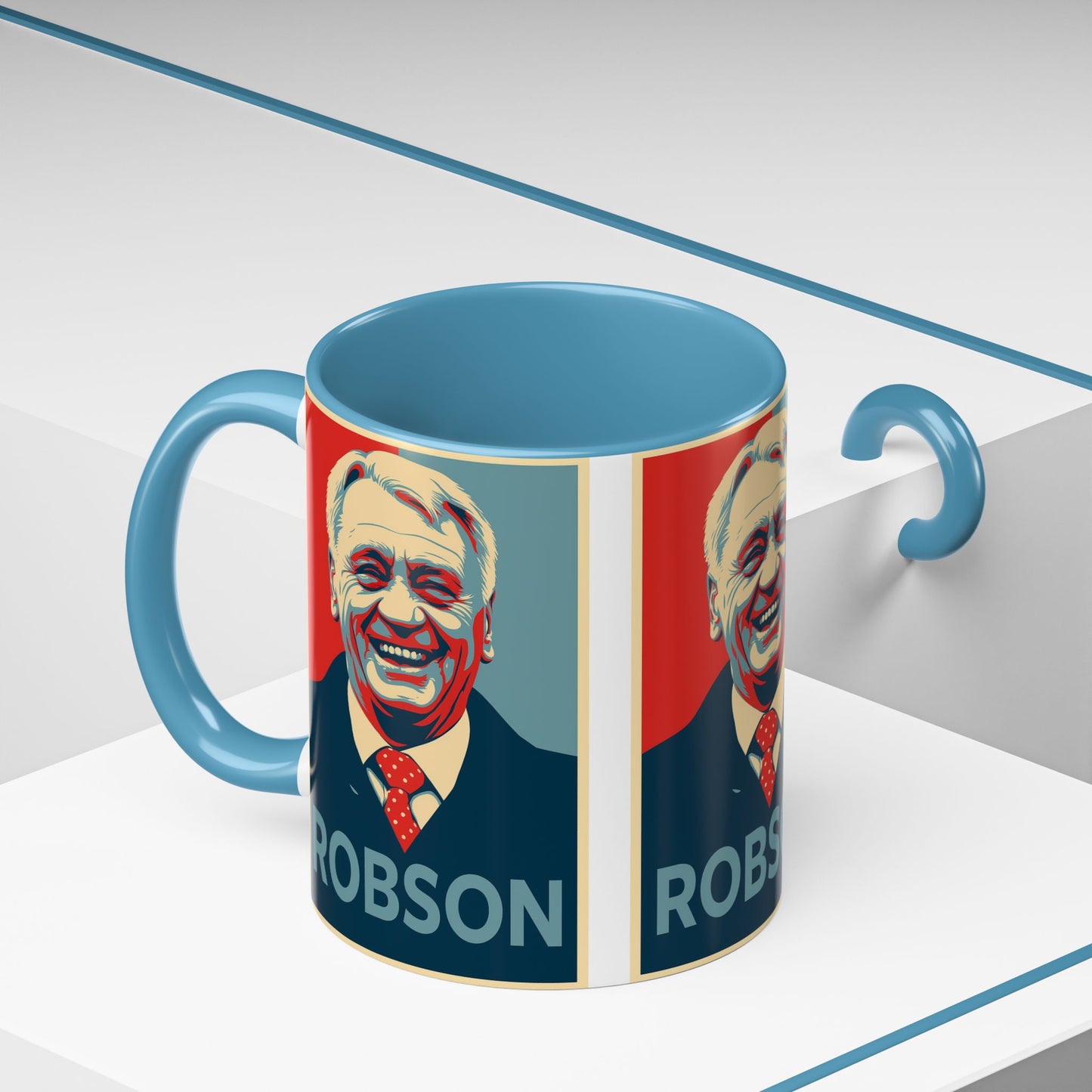 Bobby Robson Hope Poster Mug - Newcastle United Ipswich Town